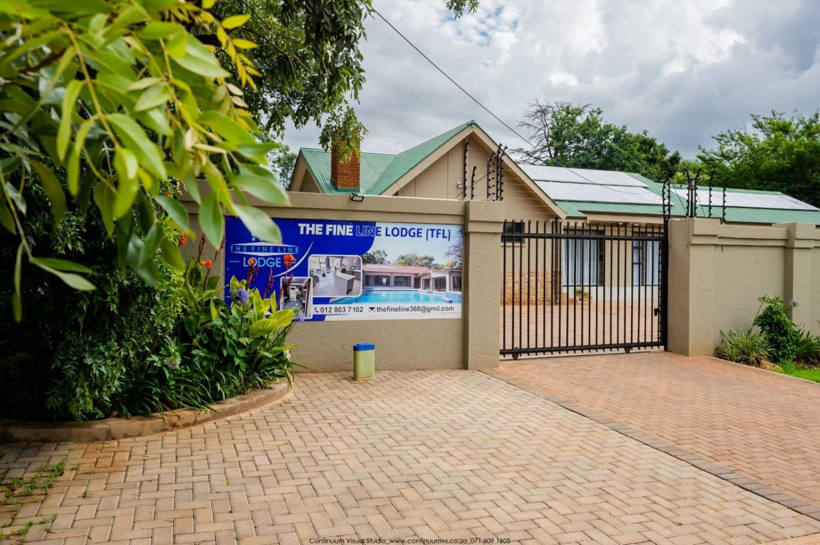 The Fine Line Lodge Pretoria-Noord Esterno foto